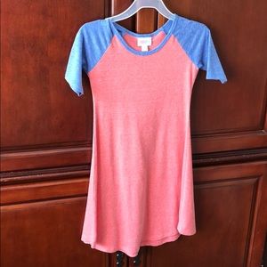 Girls LuLaRoe Adeline dress - Size 8